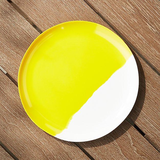 Dua Yellow Melamine Plate