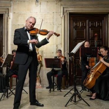 Concert in Saint Mark’s Square, Venice, Italy