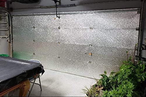 NASATECH Non Fiberglass Reflective Foil Foam Core Garage Door Insulation Kit, 18 Feet Wide x 8 Feet High and R Value 7.5 (Also Fits 14ft and 16ft 2 Car Doors)