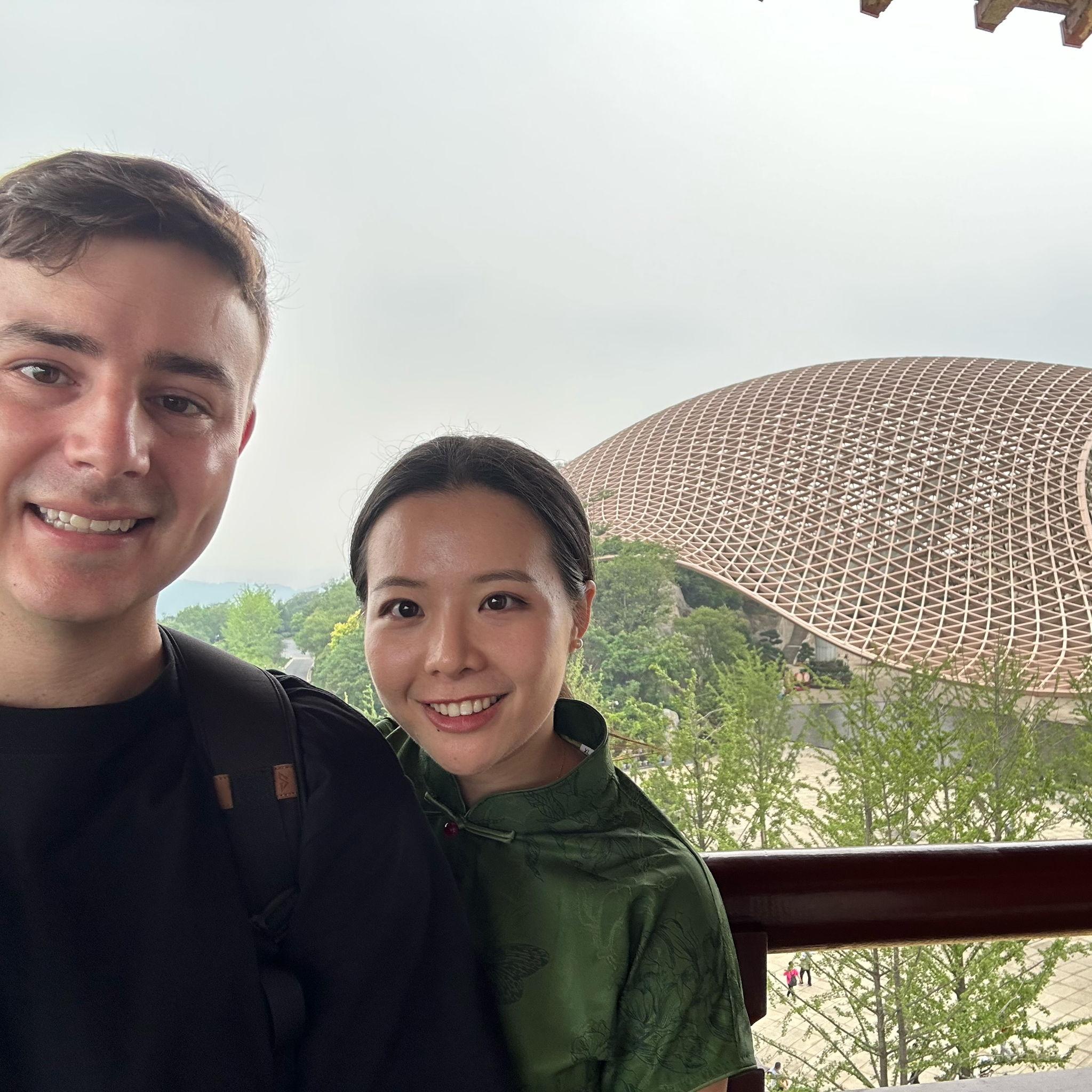 May 2025, Niushoushan Cultural Park, Nanjing, China (牛首山文化旅游区 · 中国南京) - This site included sweeping mountain views and the incredible Usnisa Palace (Buddha Summit Palace, 佛顶宫) and Usnisa Pagoda (佛顶塔).