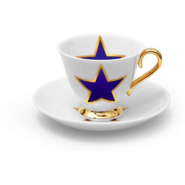 Lucky Stars Teacup & Saucer