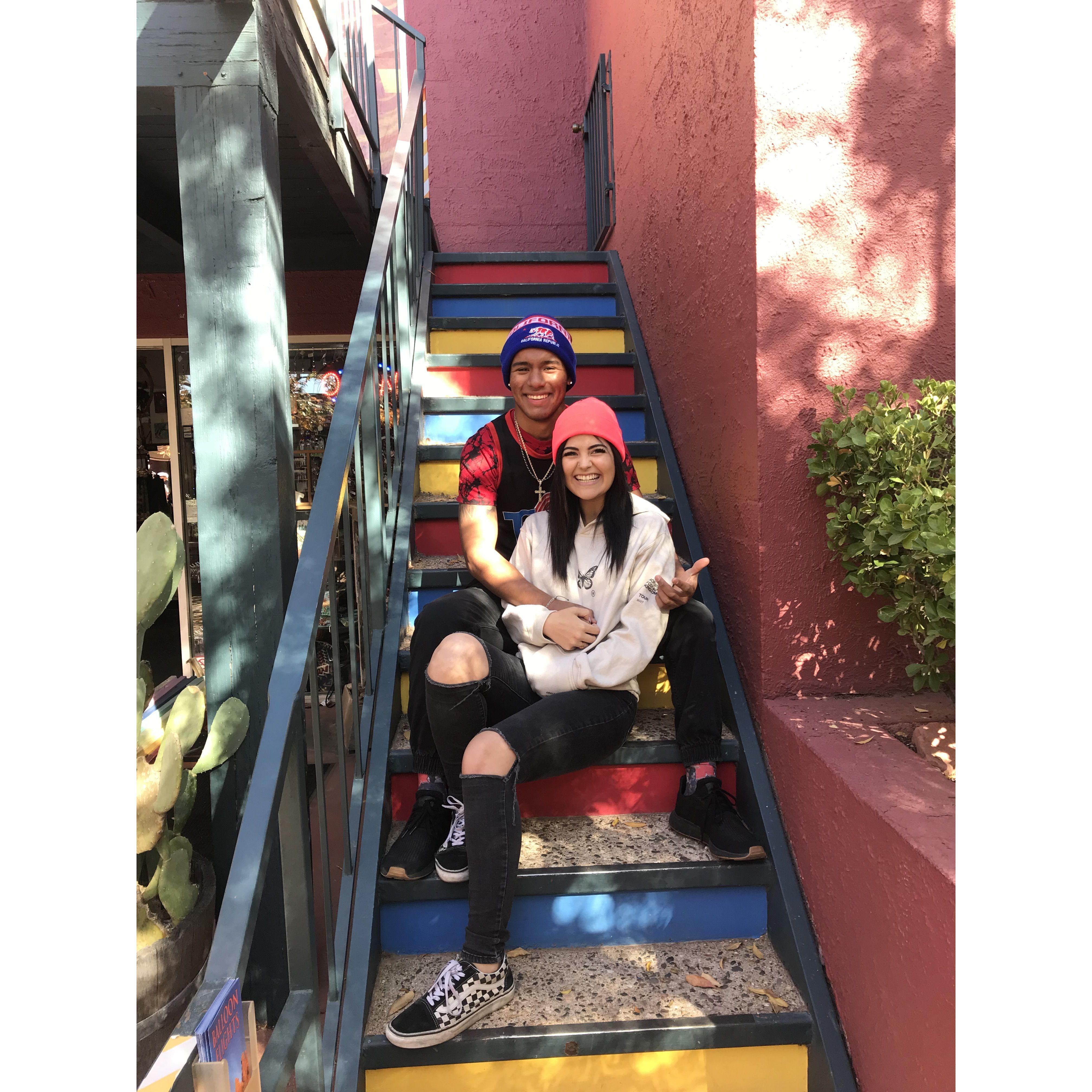 From our first trip…