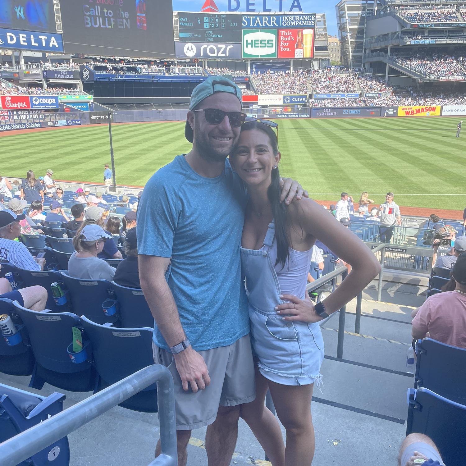 Nat's first Yankee game