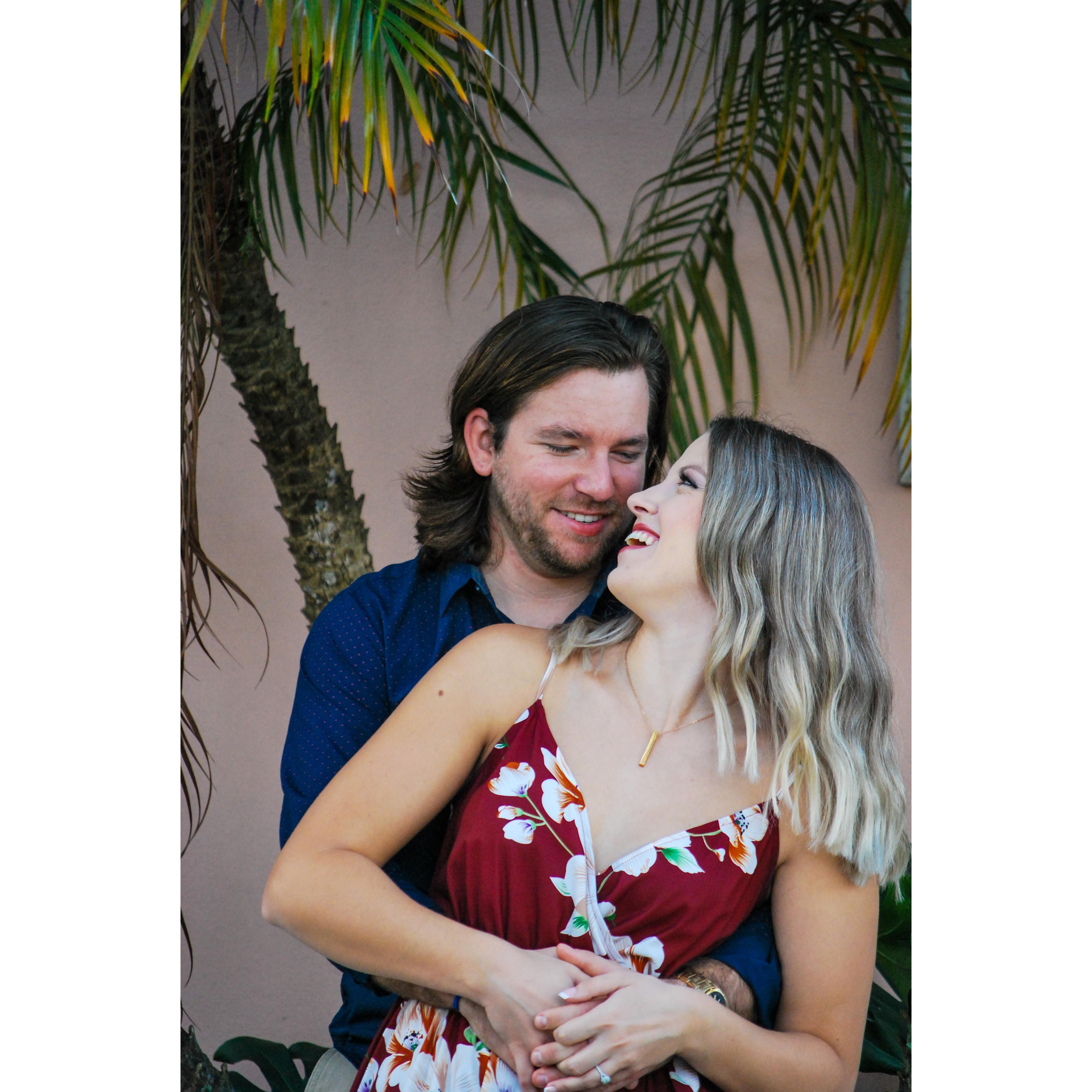 Engagement Photos on Las Olas Blvd in Ft. Lauderdale, FL!