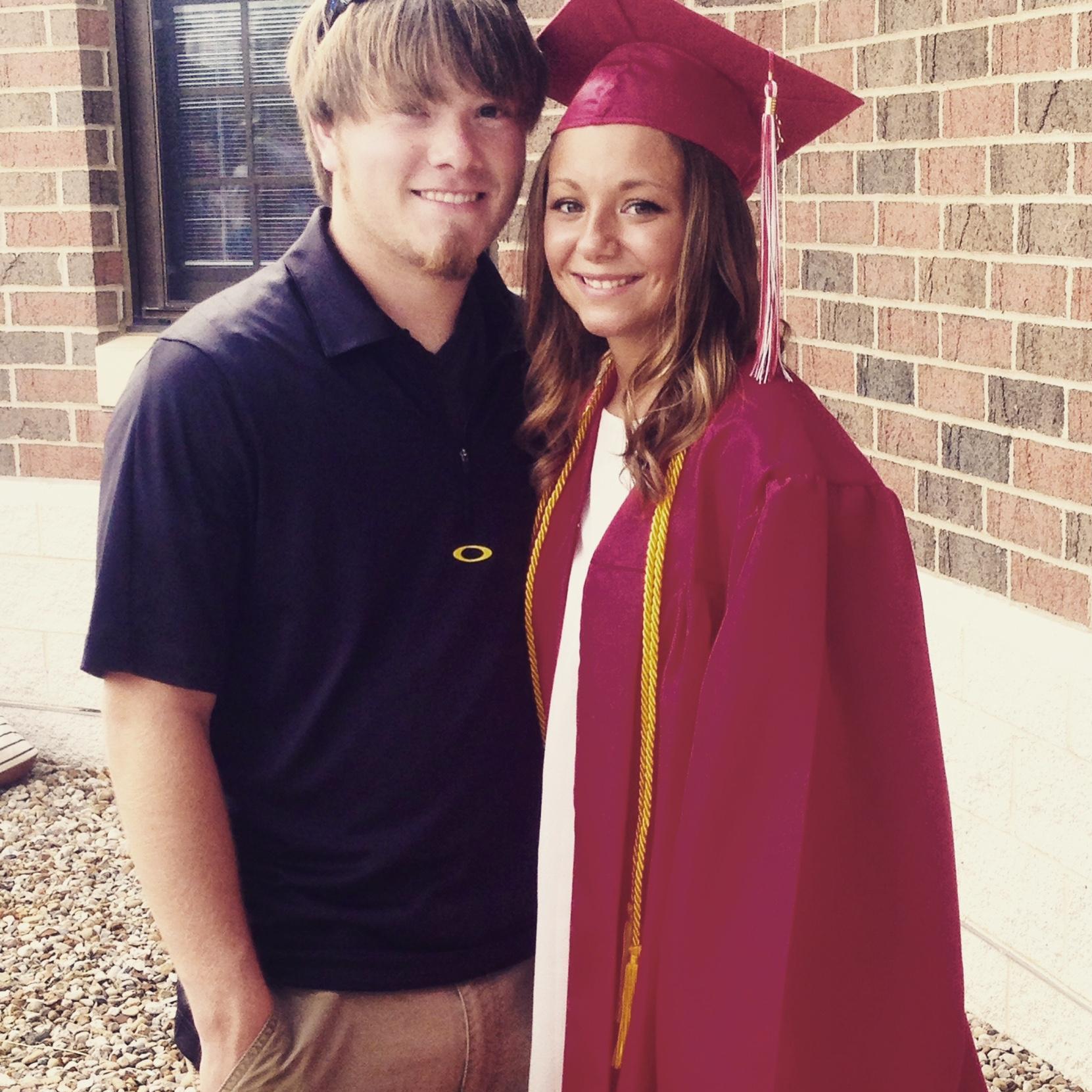Morgan's high school graduation!
