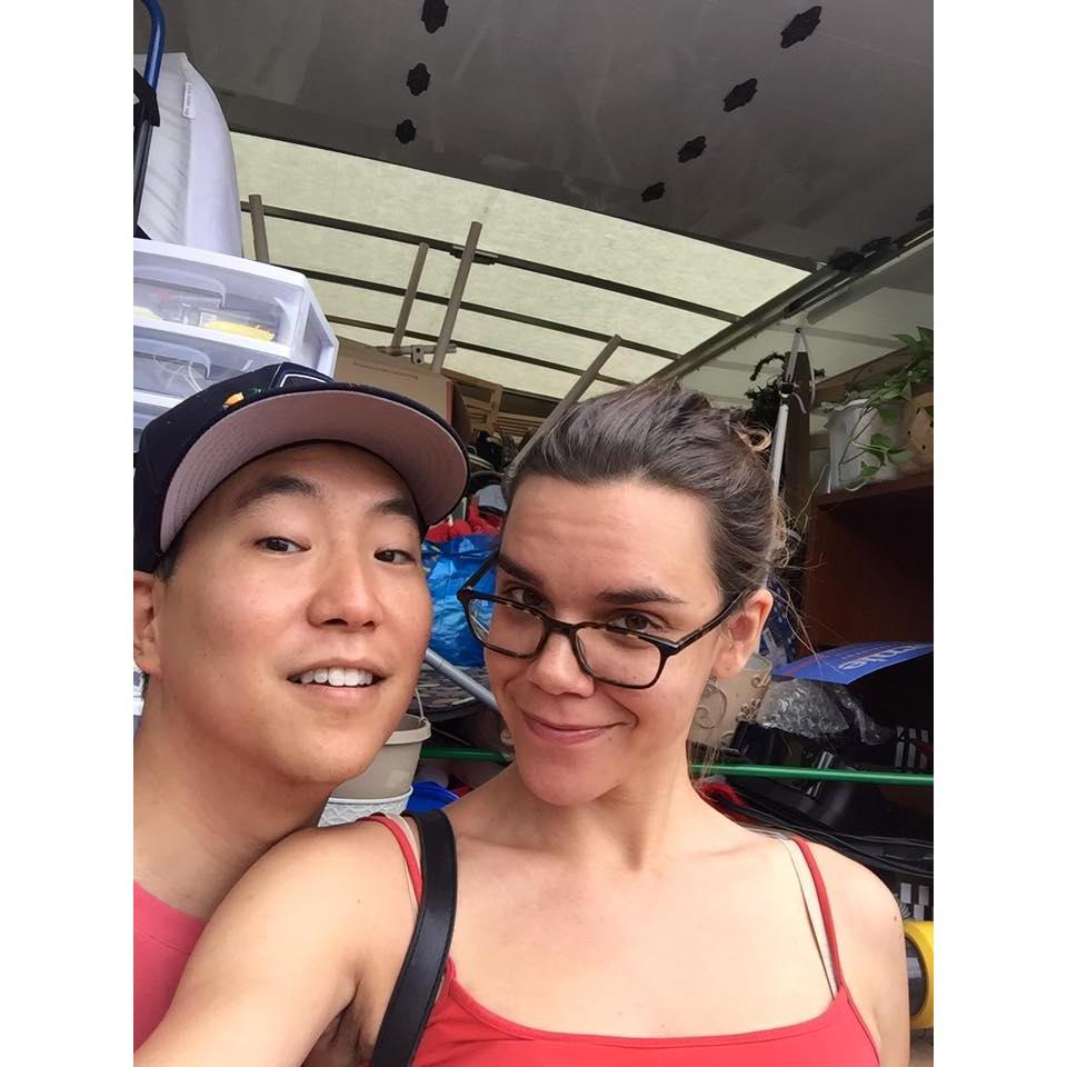 Packing up to move from Richmond, Indiana to Boston (July 2016)