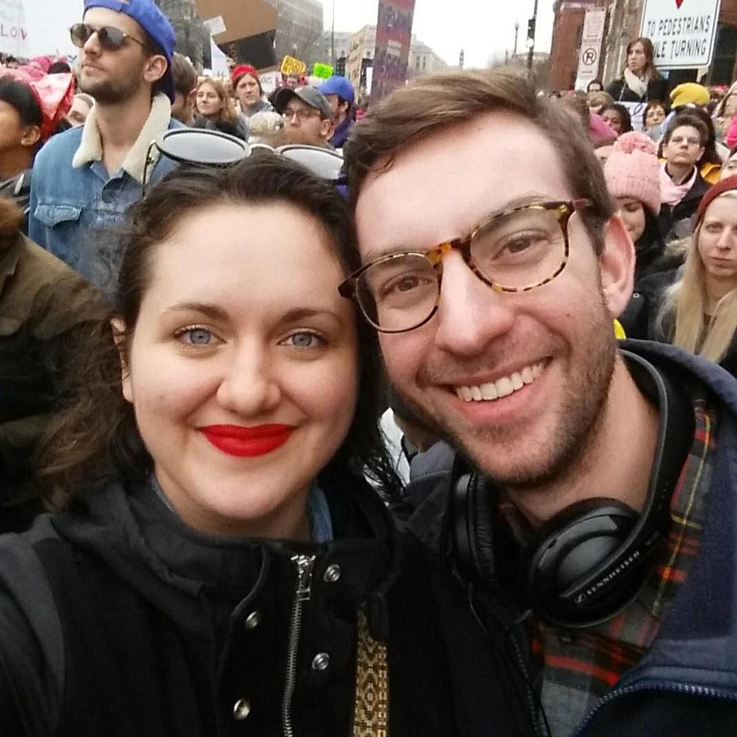 Protest people
