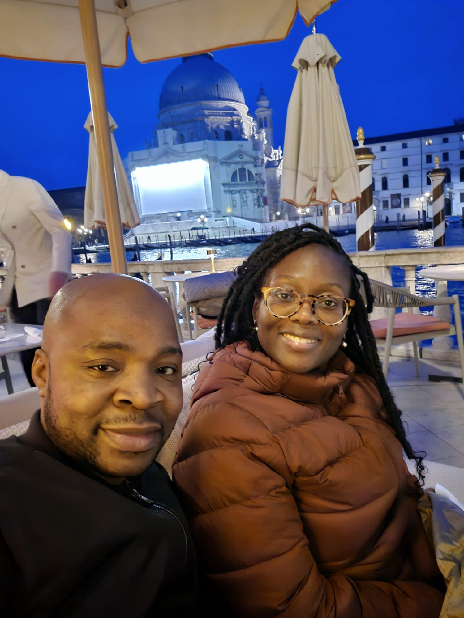 First International  Date night. Venice , Italy