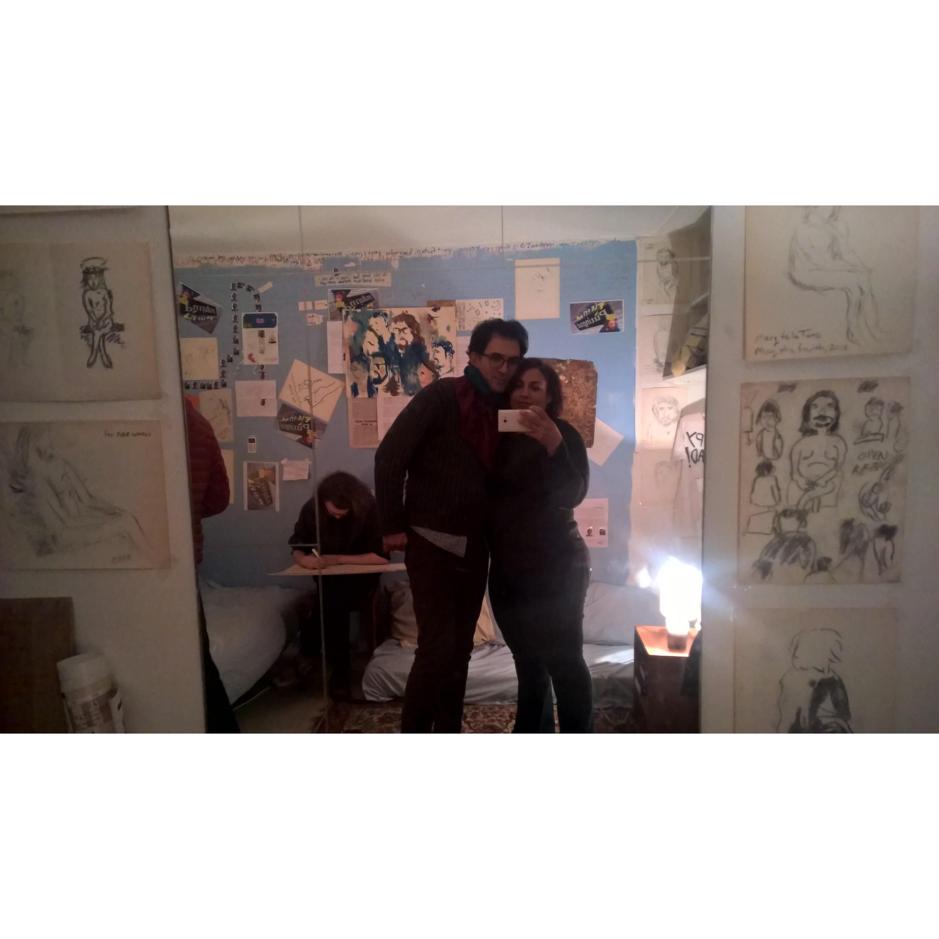 December 2016: 3 weeks after we met, I asked Stef whether he'd like to go experience something "bizarre, funny and curious". He said, "OK, strange like u". Yep, it was meant to be.