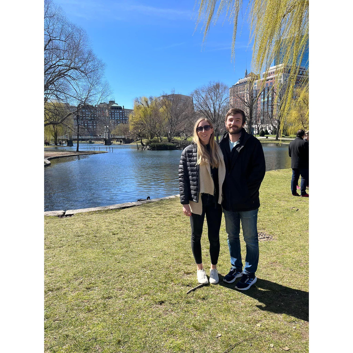 One of many trips to Boston together