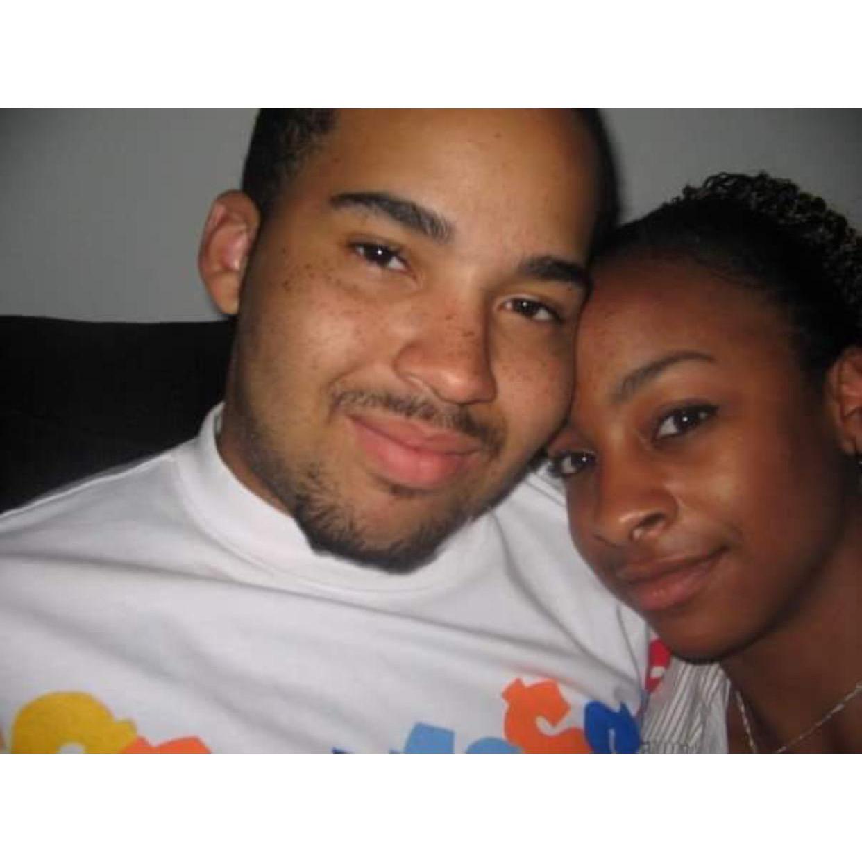 At 19 years old. The first time we were together.