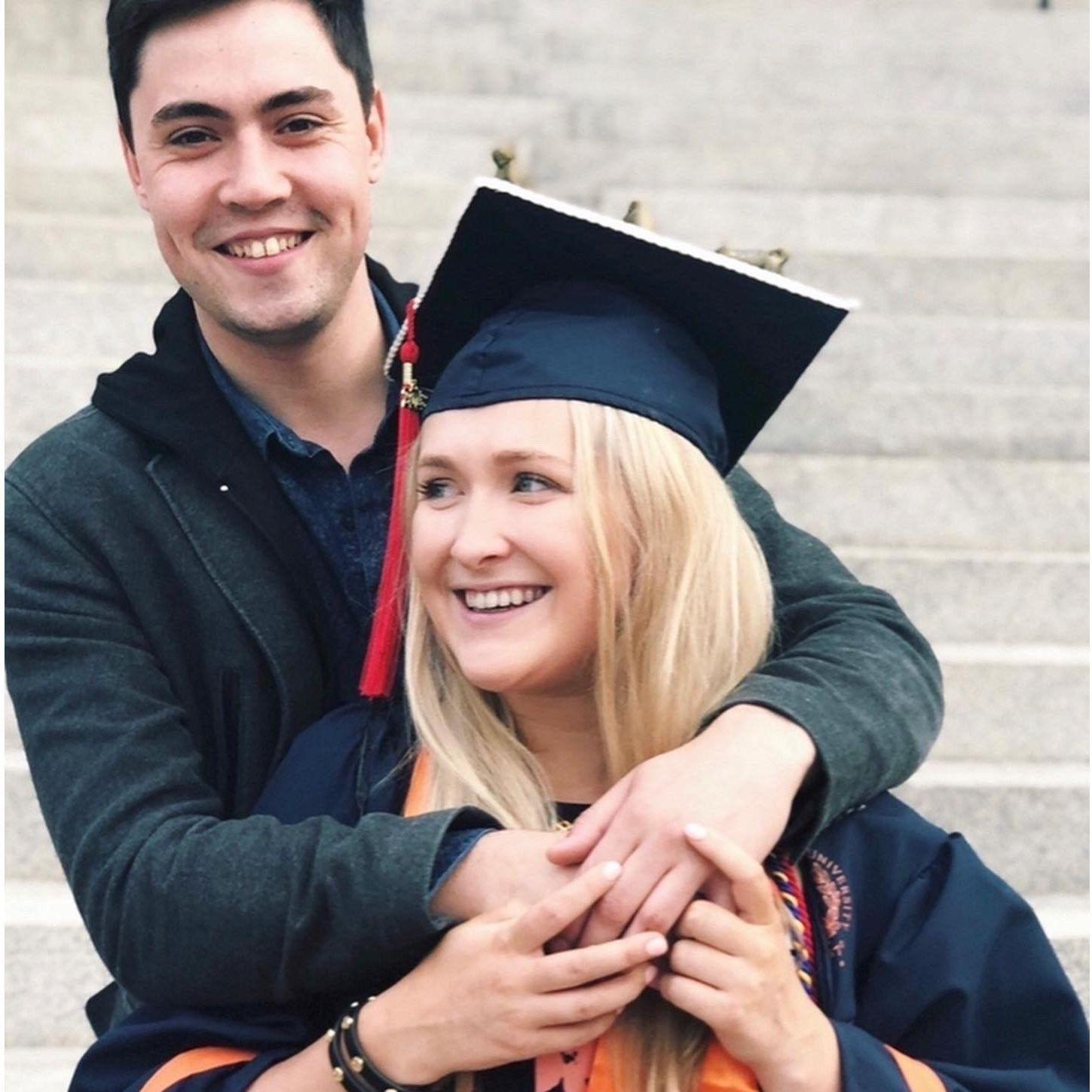 Talley's graduation from Syracuse University, 2018