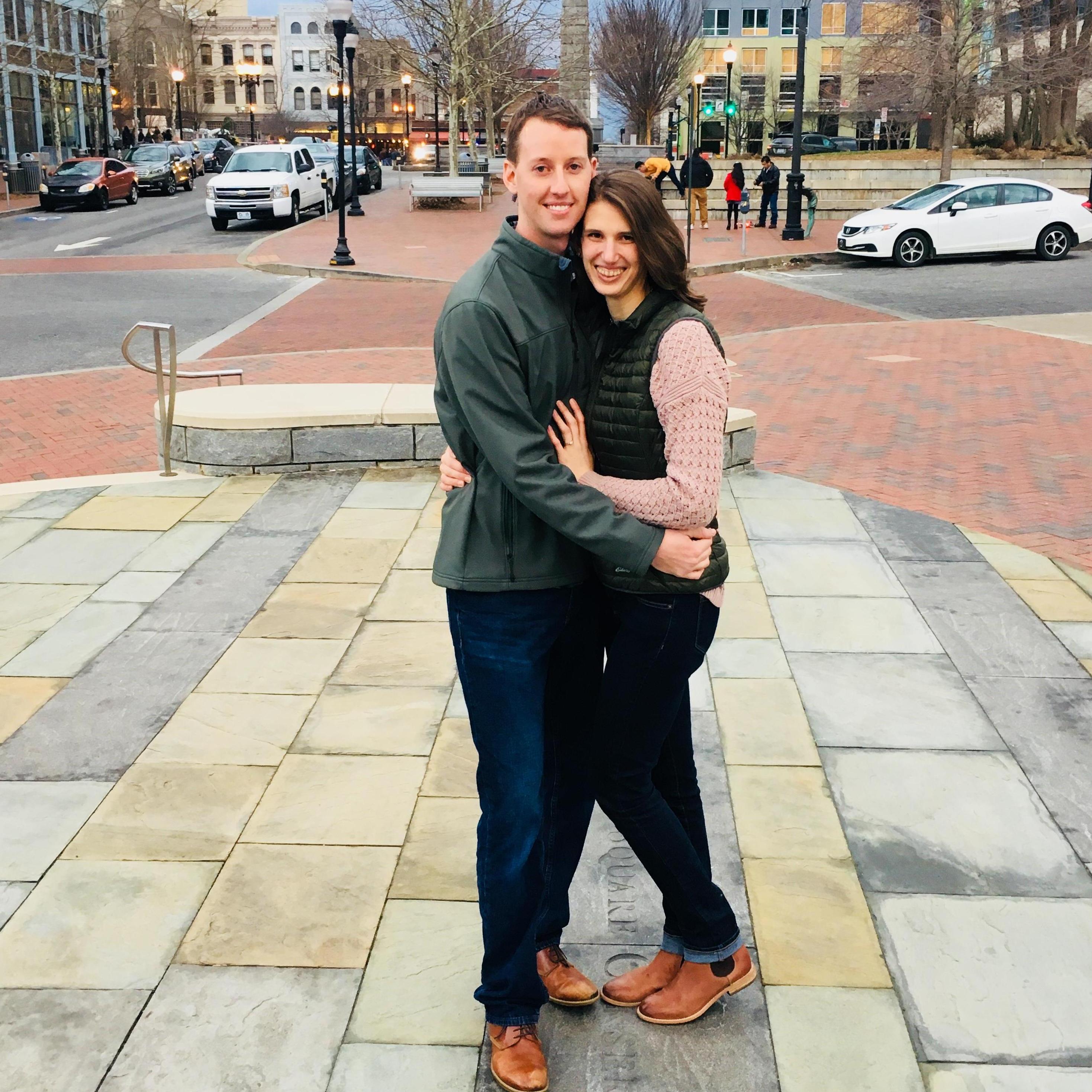 Engagement weekend in Ashville, NC!