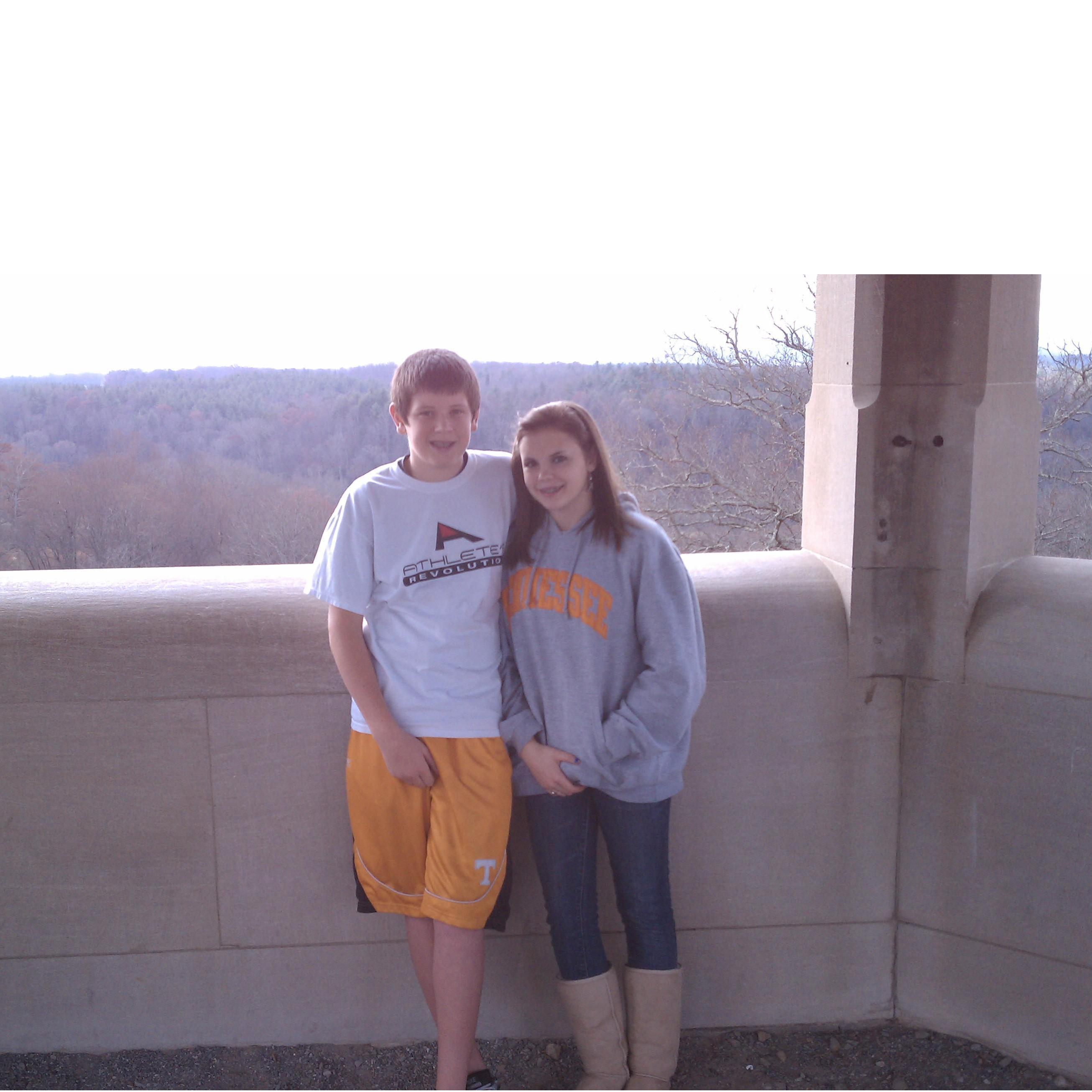 One of our favorite memories when we were younger was going to the Biltmore for my 14th birthday.