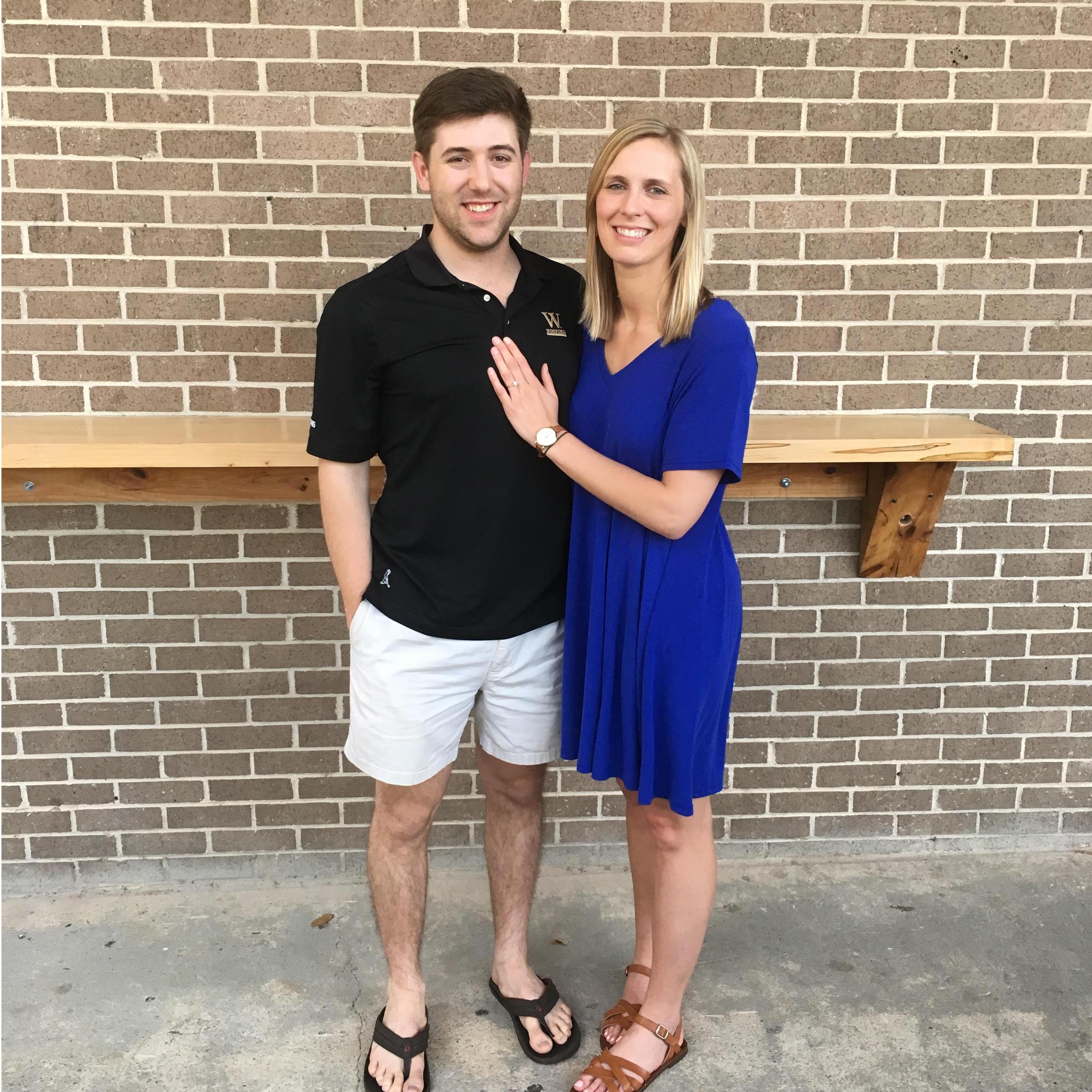 The day he proposed!
