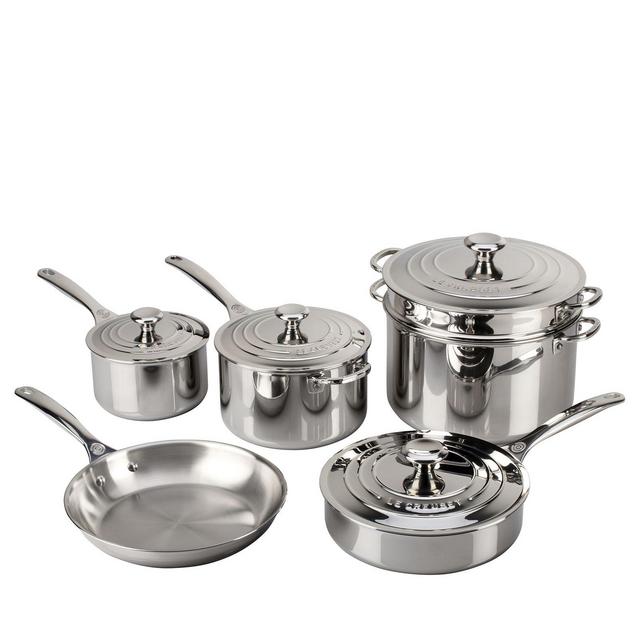 Le Creuset Stainless Steel 10-Piece Set
