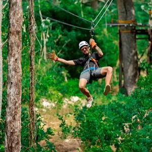 Honeymoon: ATV, Ziplining, and Cenote Adventure
