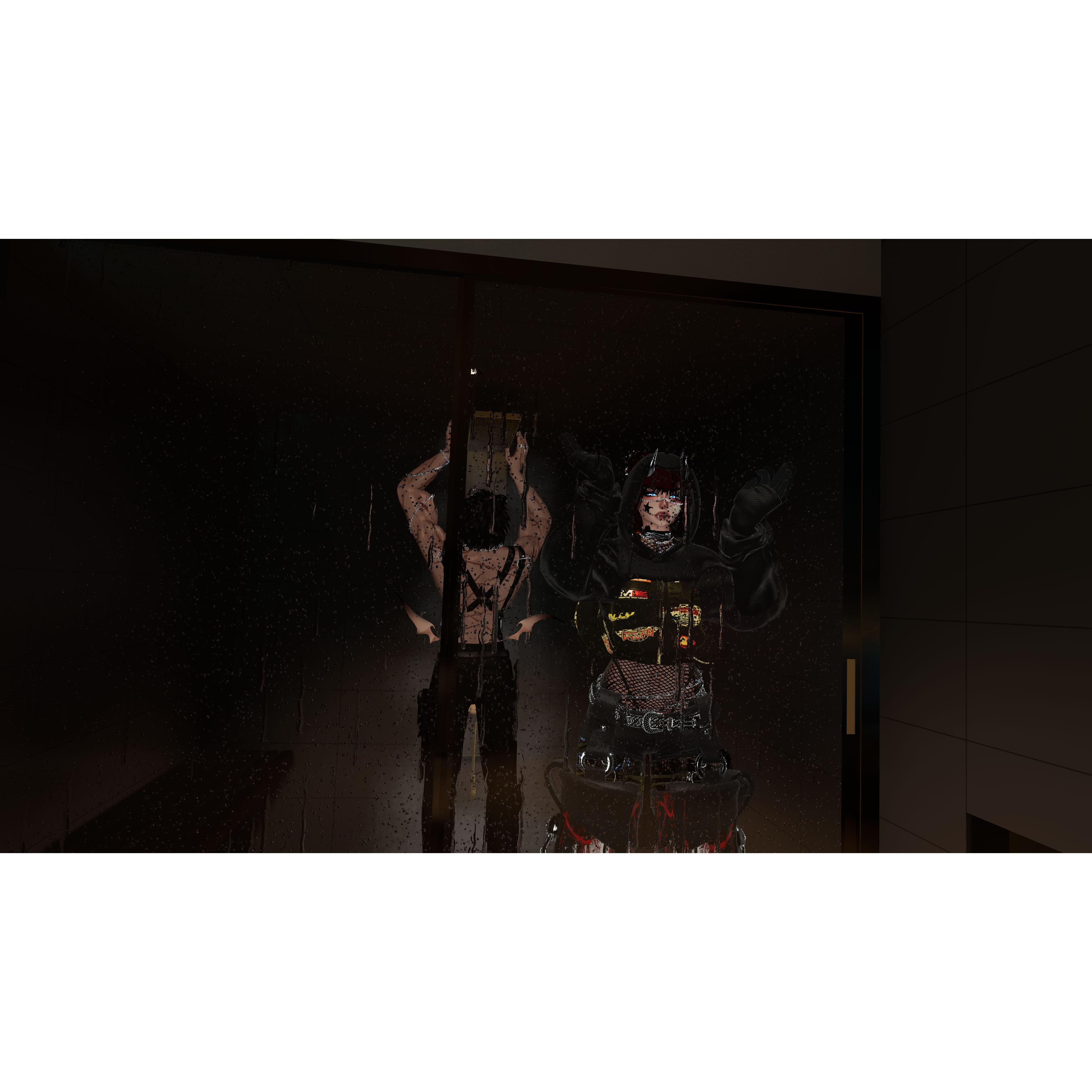 alonzo locking nova in the shower!!