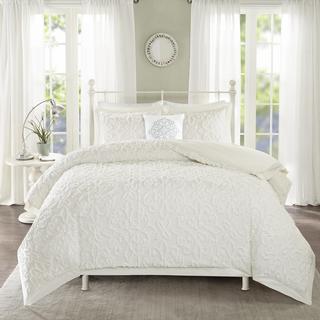 Sabrina 4-Piece Tufted Chenille Comforter Set