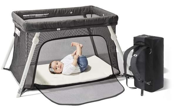 Guava Lotus Travel Crib + Sheet
