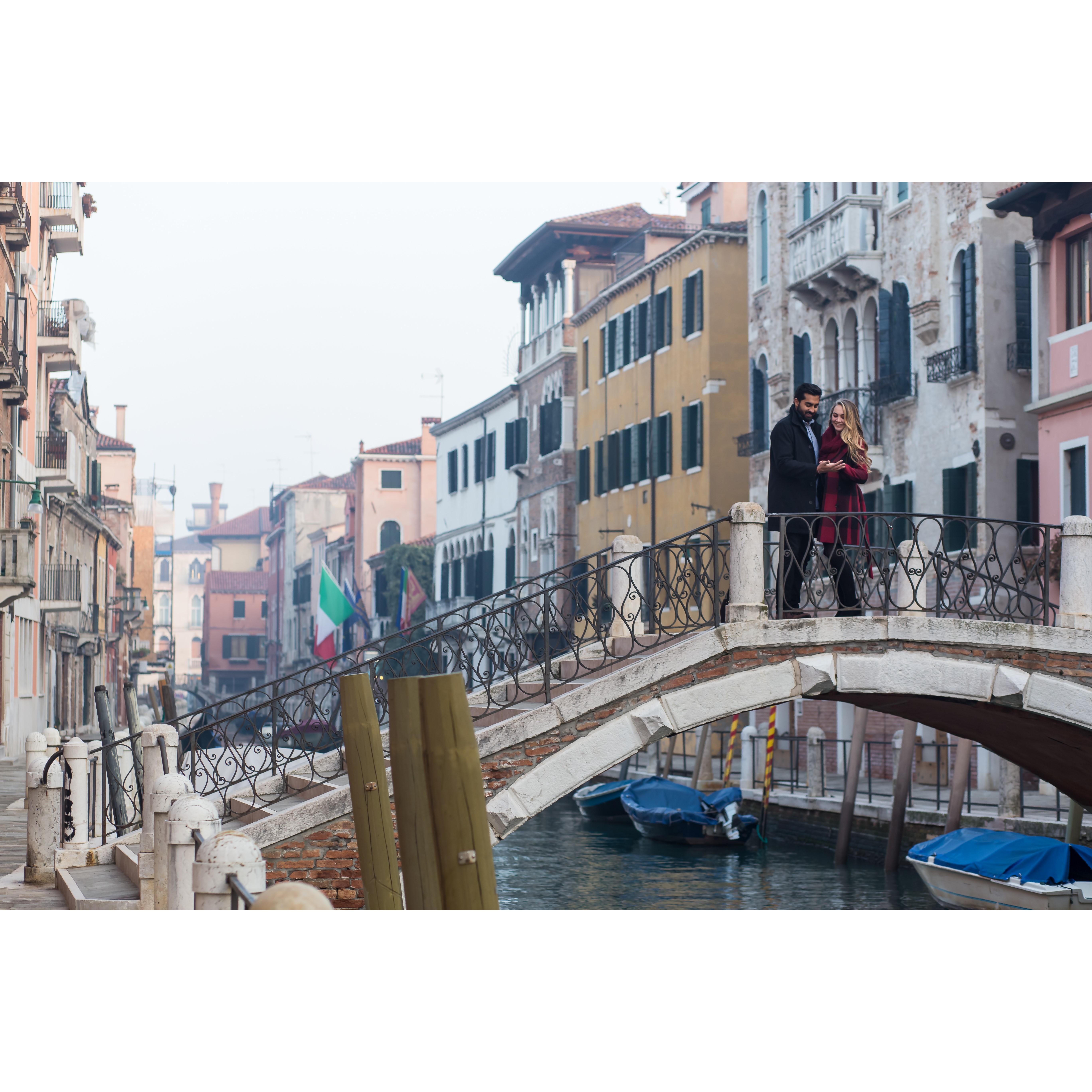 Venice will always hold a special place in their hearts!