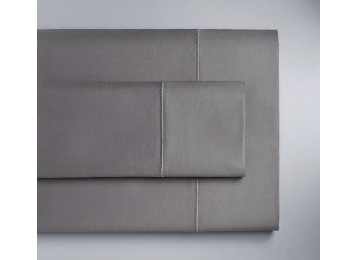 Simply Vera Vera Wang Supima Cotton 600 Thread Count Sheet Set or Pillowcases COLOR STEEL GREY