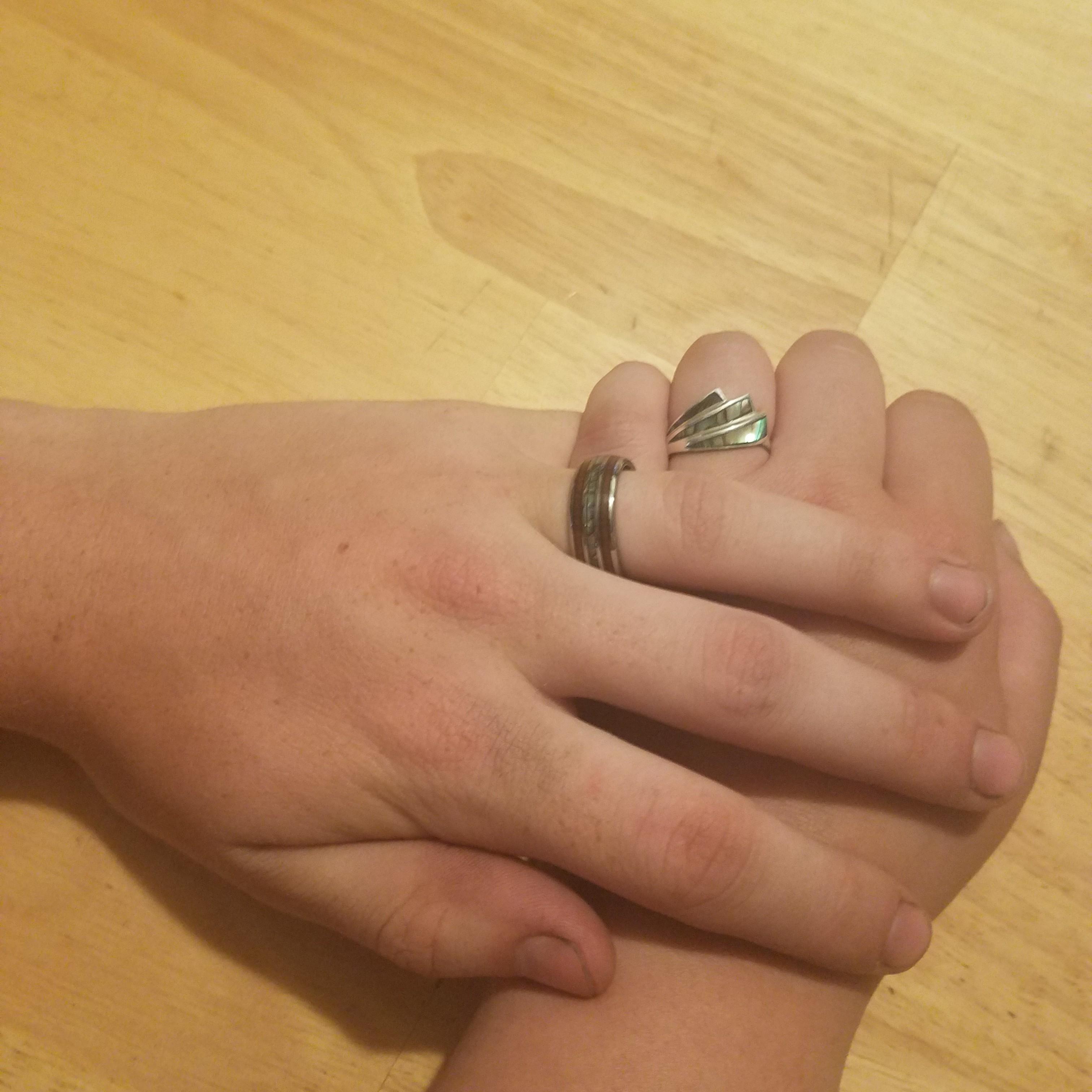 Summer 2018
The first "Engagement" Rings
