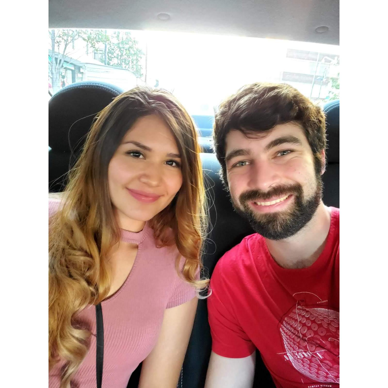 Nuestra primera foto juntos