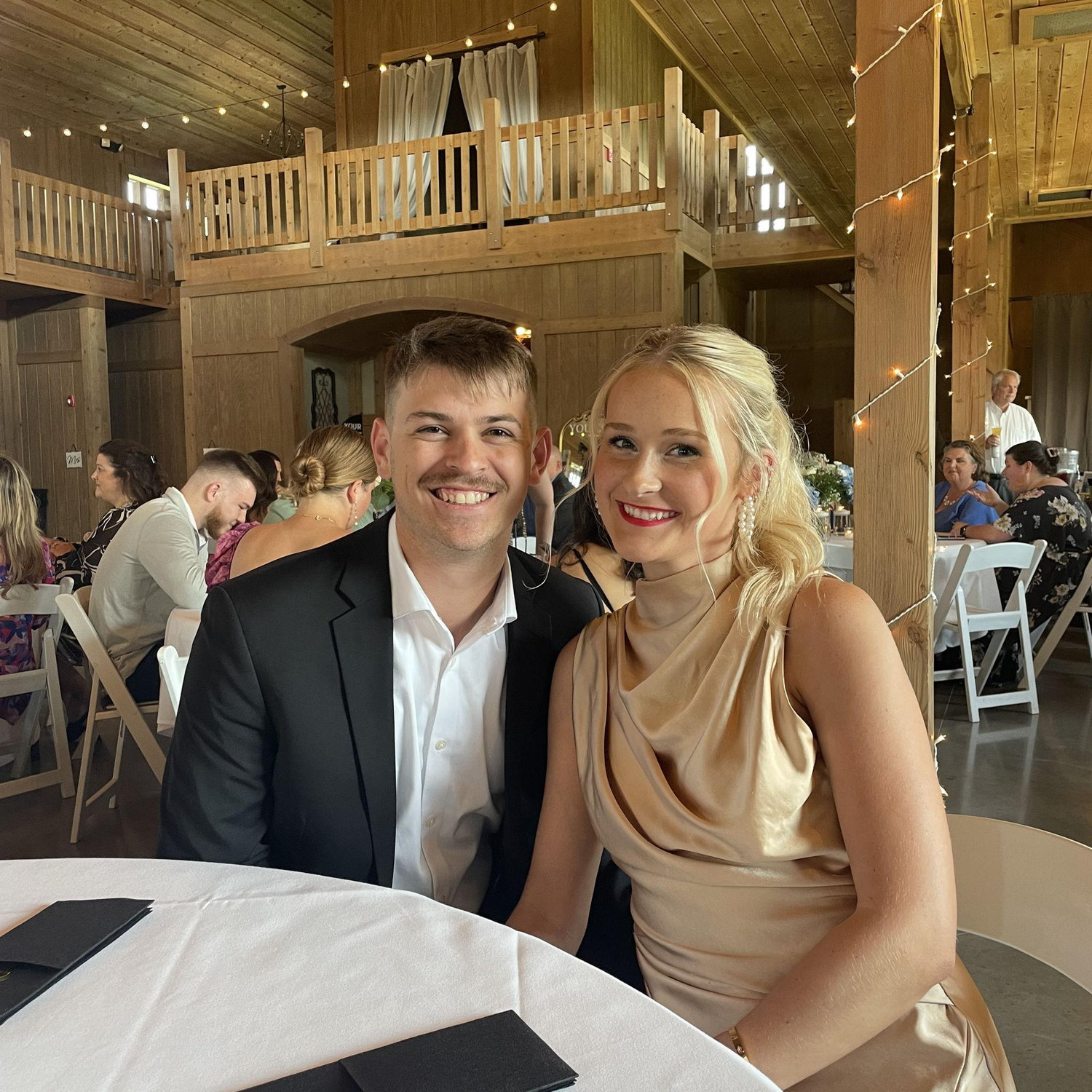 Lauren and Ethan's wedding! Attending weddings together became one of our favorite weekend actvities!