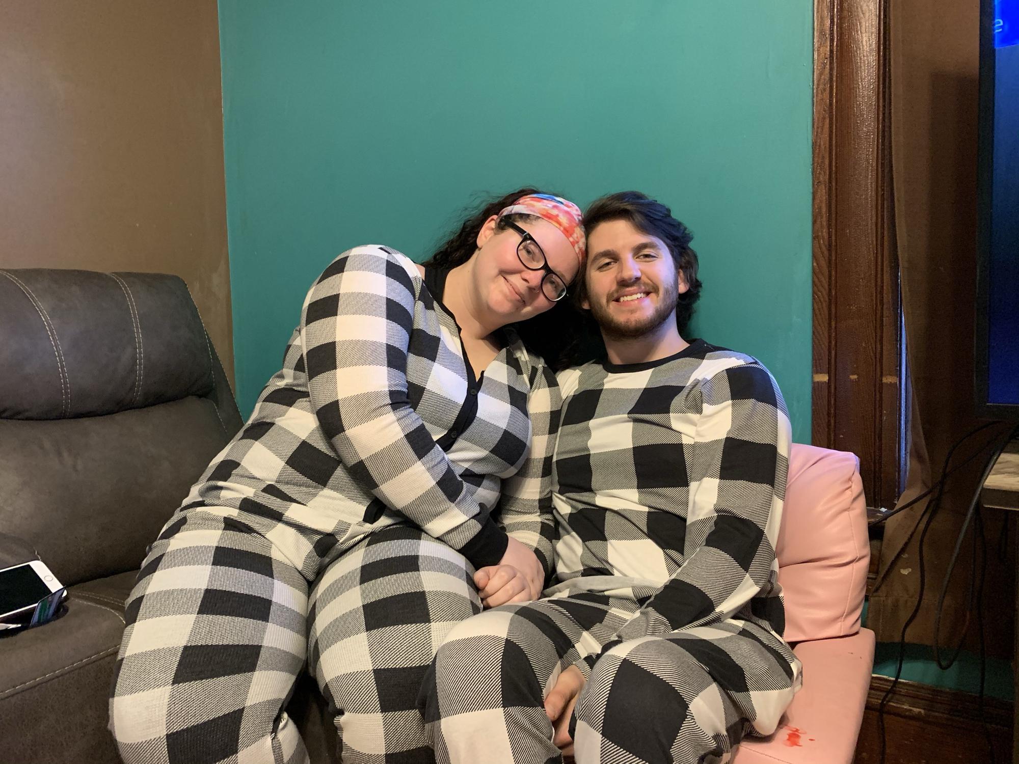 Christmas time! Bad picture but a good time! December 2020.