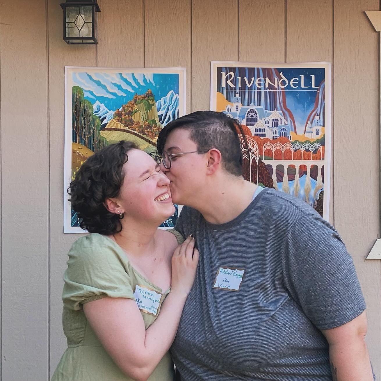 Natalie's Hobbit Party at Vince's parents' house in Orangevale, CA