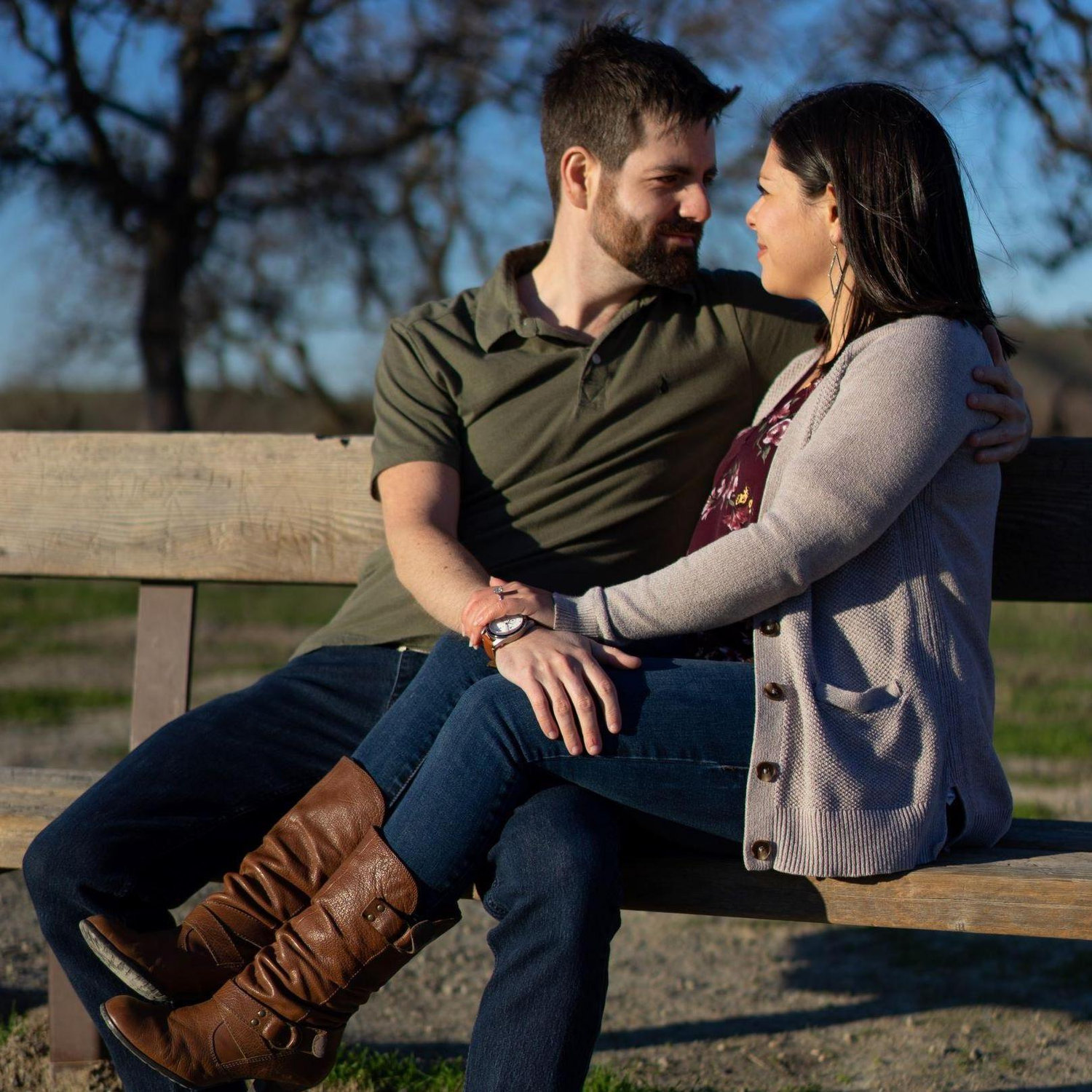 Our engagement photo shoot, thanks Nean!