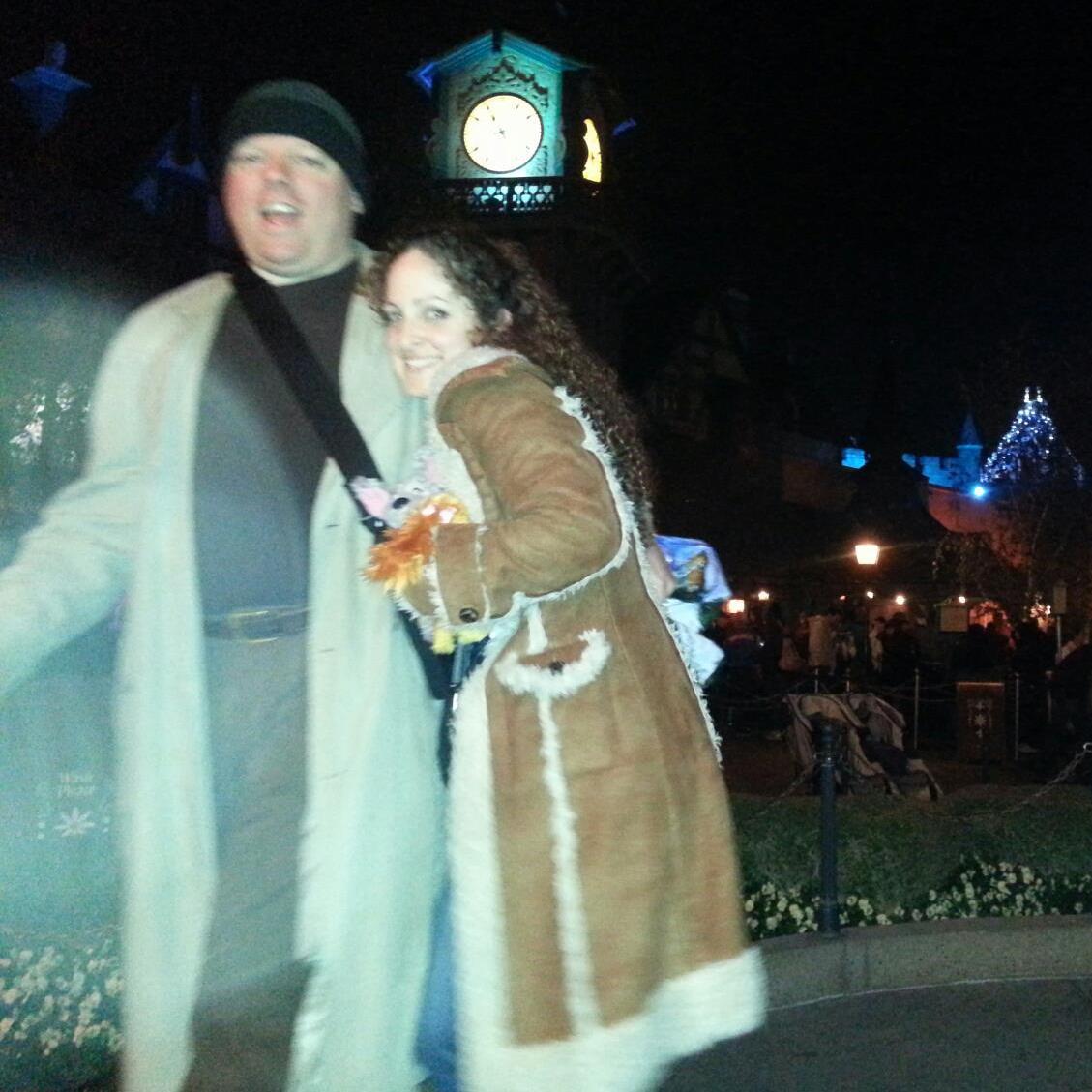 When he proposed at Disneyland by the castle!