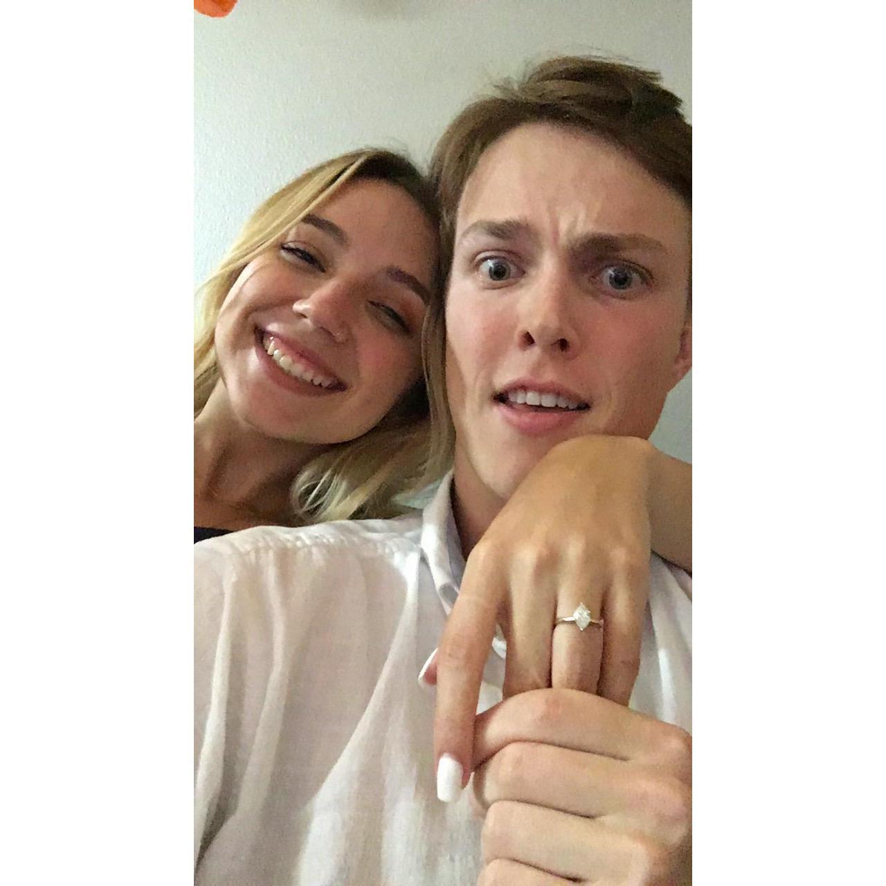 Engagement Day Shock!