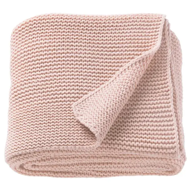 INGABRITTAThrow, pale pink51x67 "