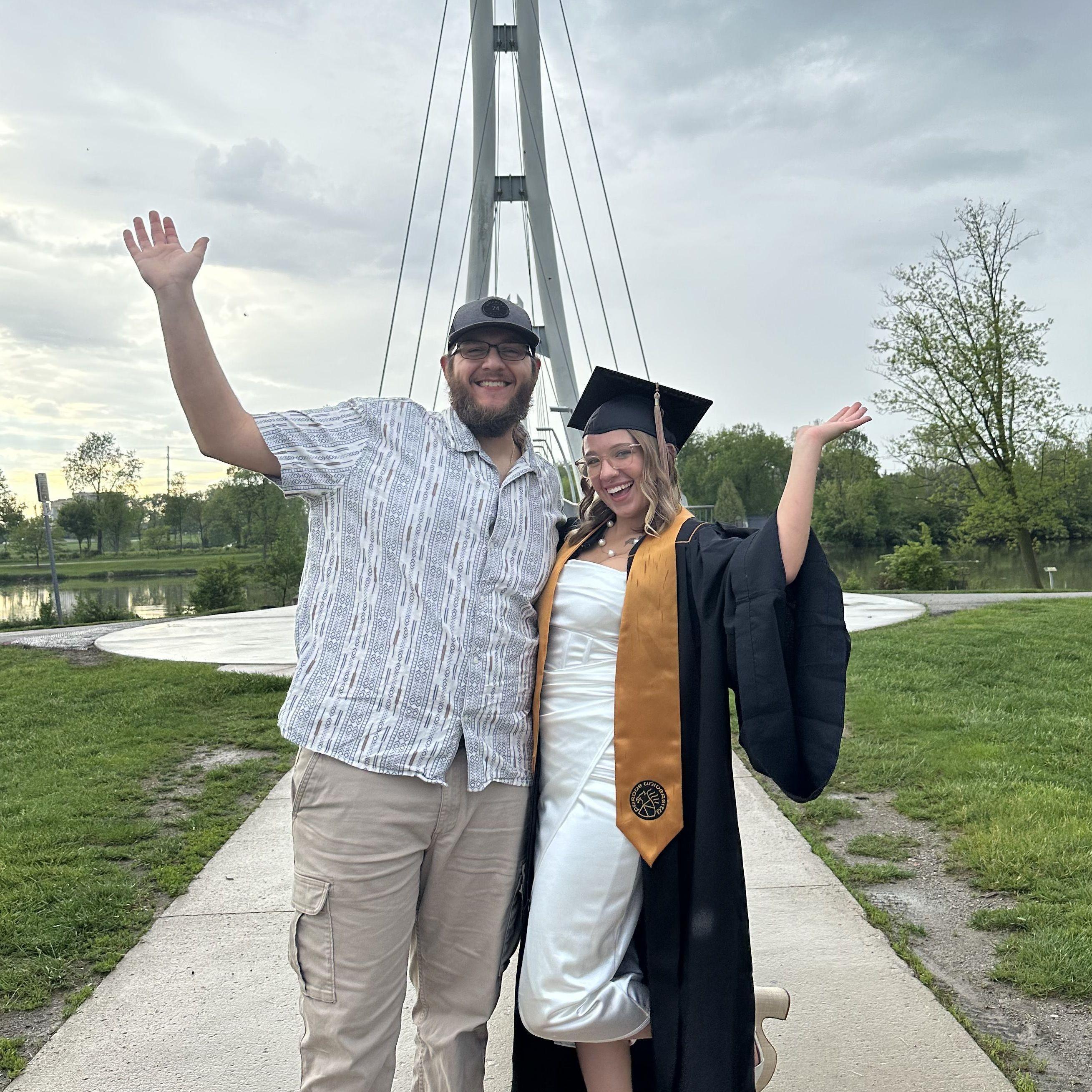 Sydney's college graduation