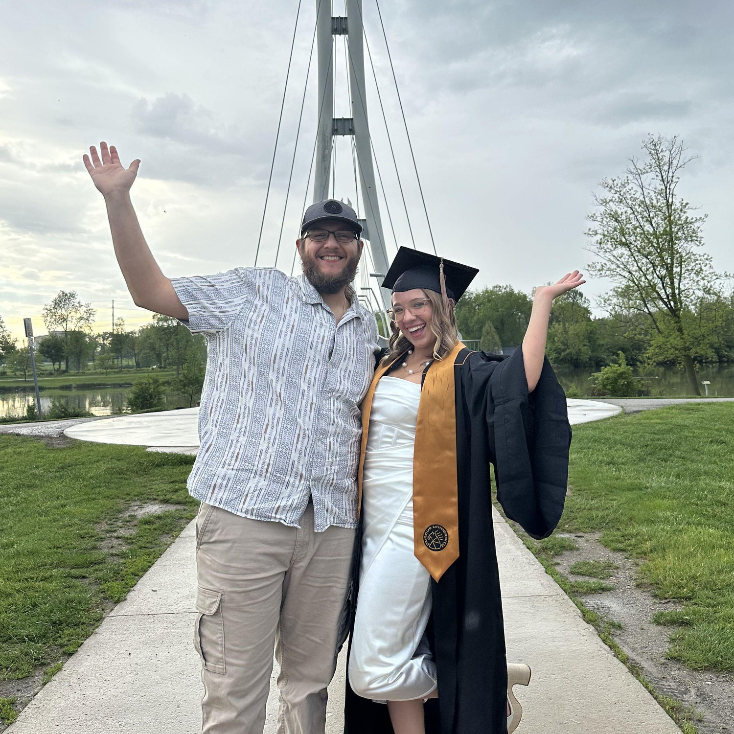 Sydney's college graduation