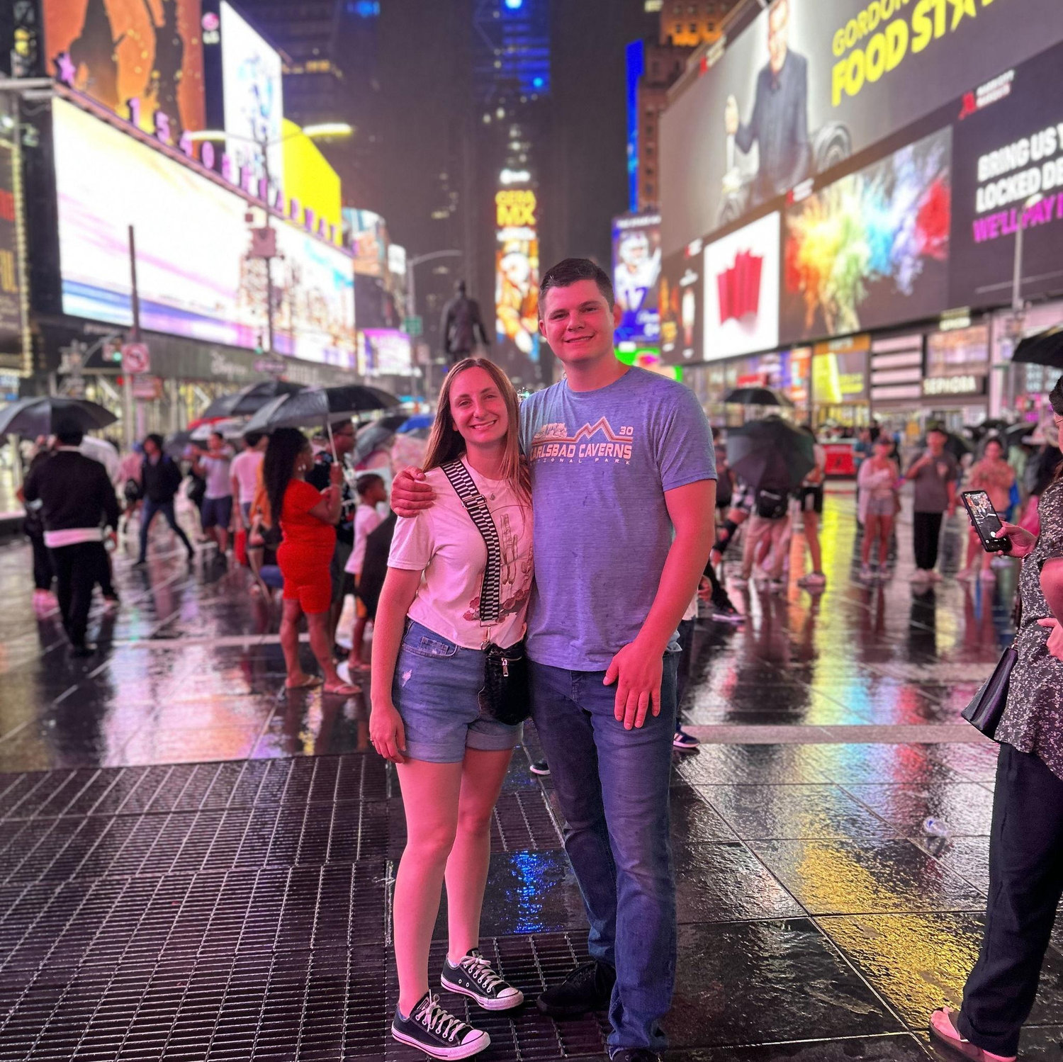 A trip to New York in 2023.