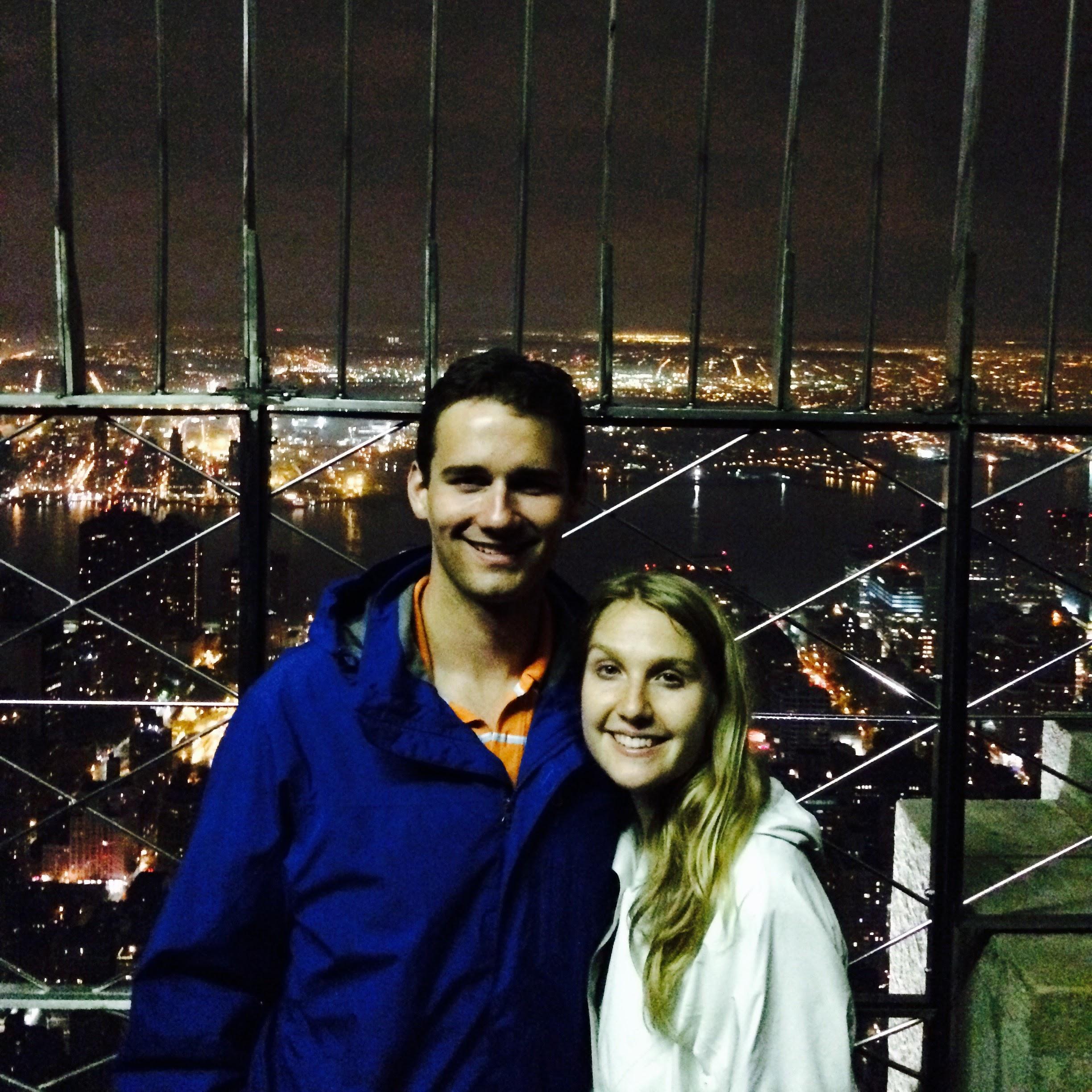 On top of the Empire State building!