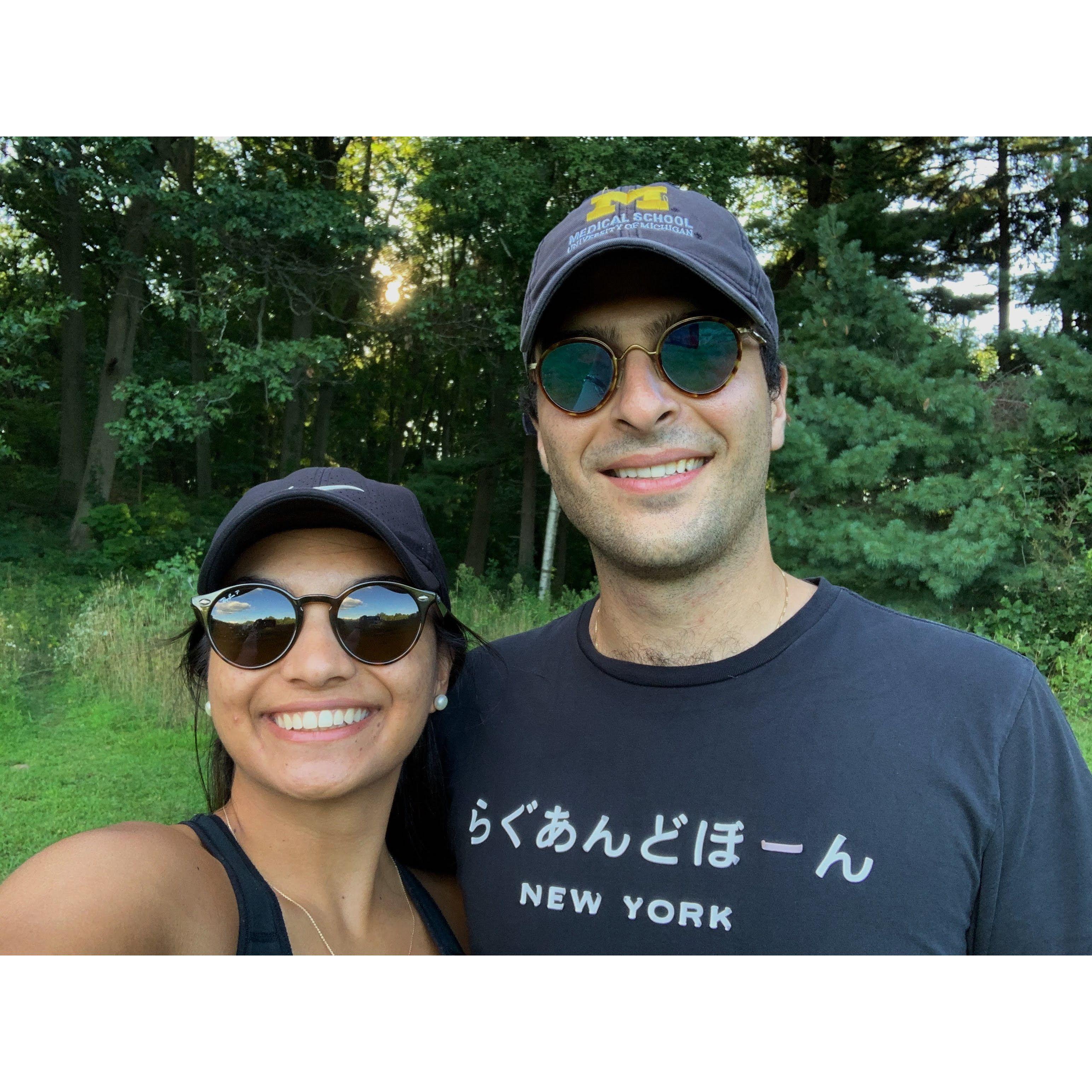 Nichols Arboretum at UofM - August 2020