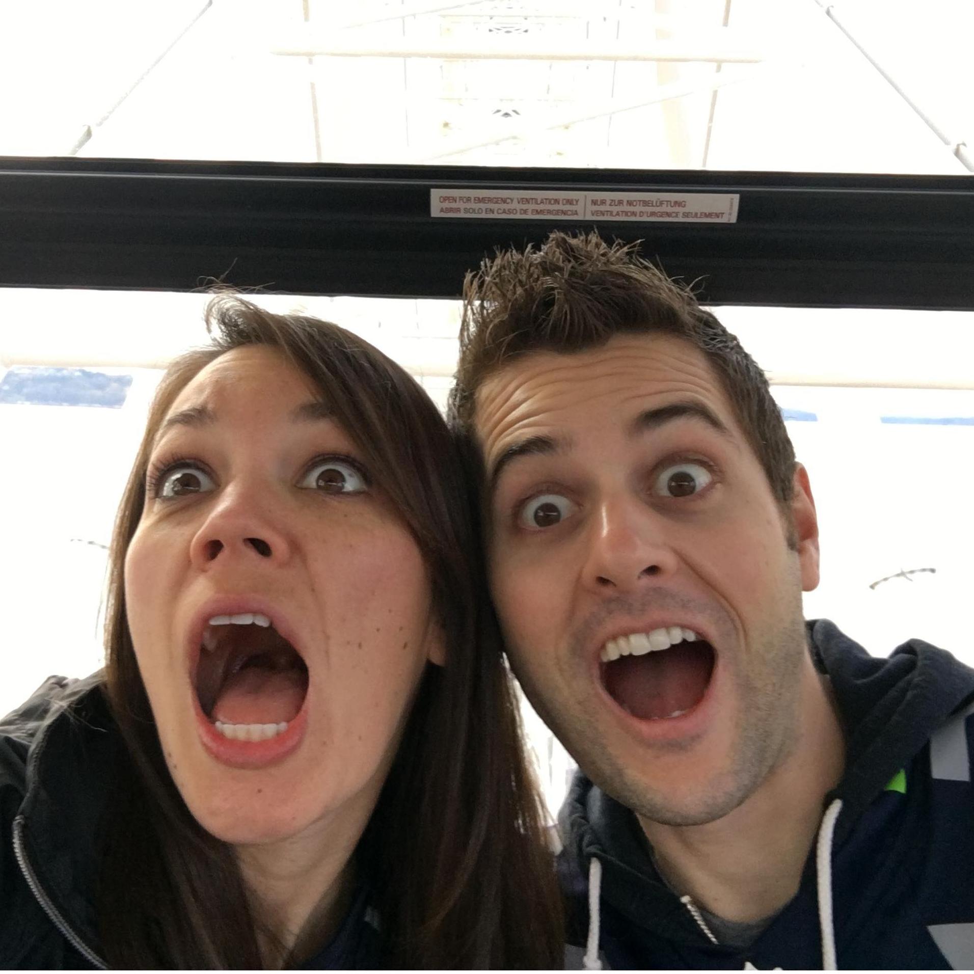 Our first trip together as a couple. After helping Jake & Malia move, we rode the Ferris wheel in Seattle down by the water.