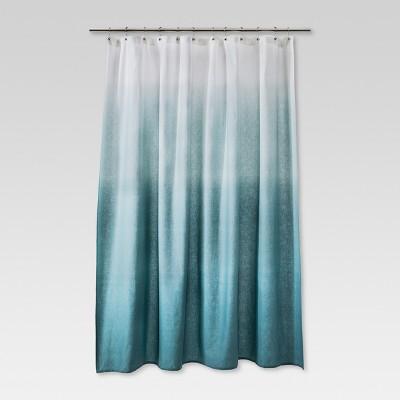 Ombre Shower Curtain Teal - Threshold™