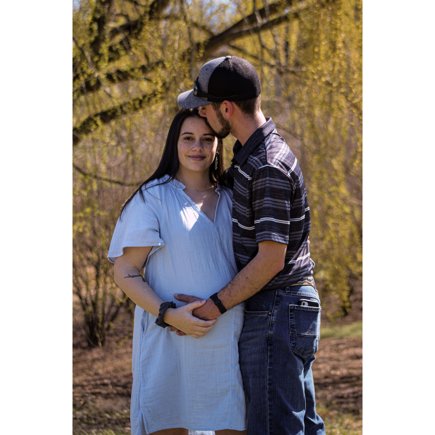 Pregnancy pictures with our Hannah girl