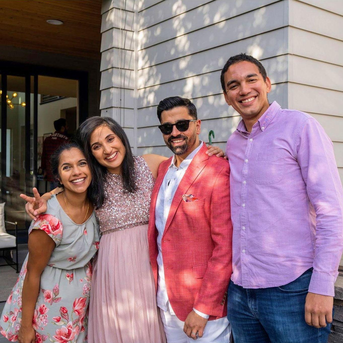 First trip to Denver for Mohit and Simran's baby shower