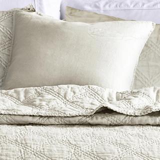 Washed Linen Square Pillow Cover, Set of 2