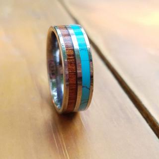 The Surfer Wedding Ring