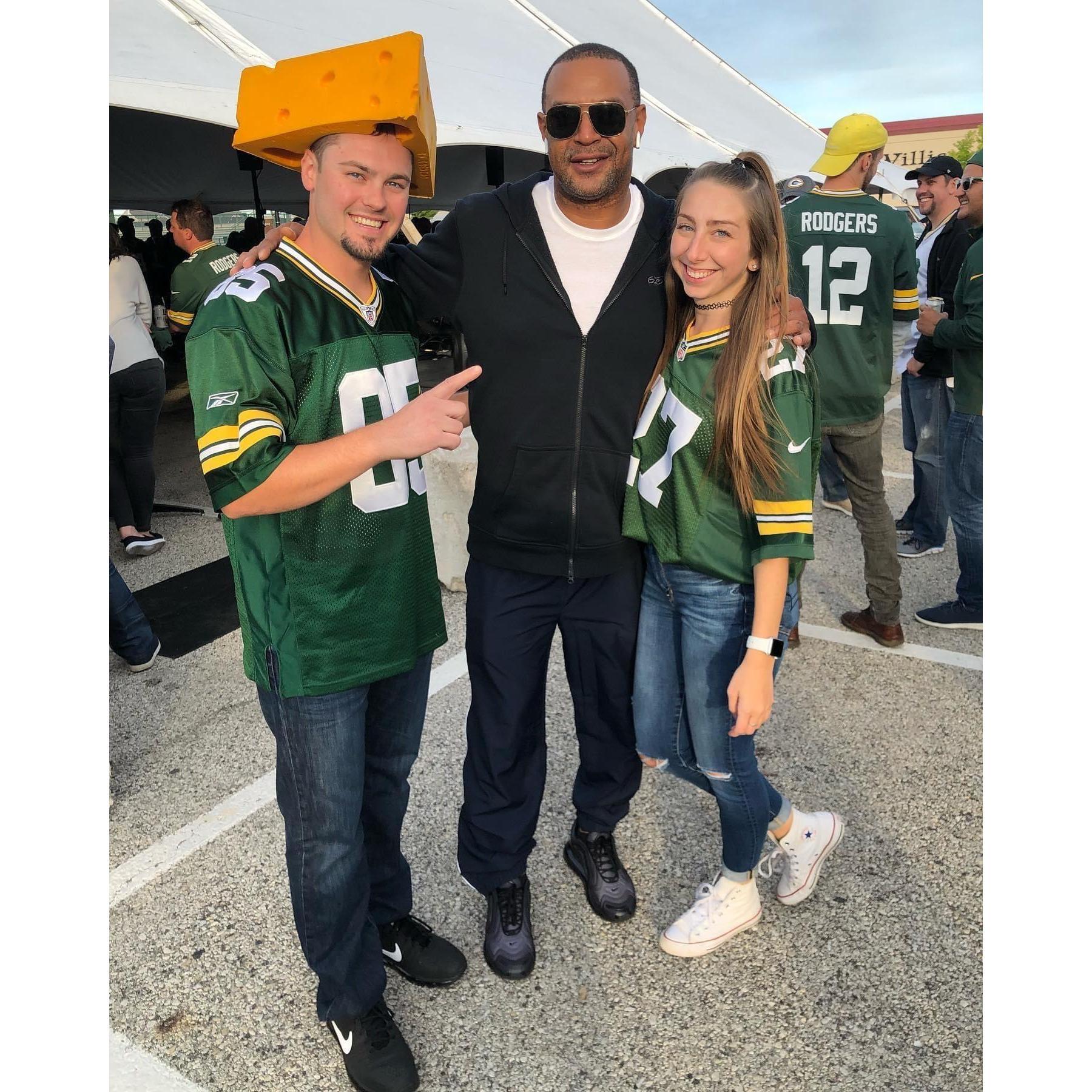 Green Bay vs Eagles game in Green Bay, WI 2019