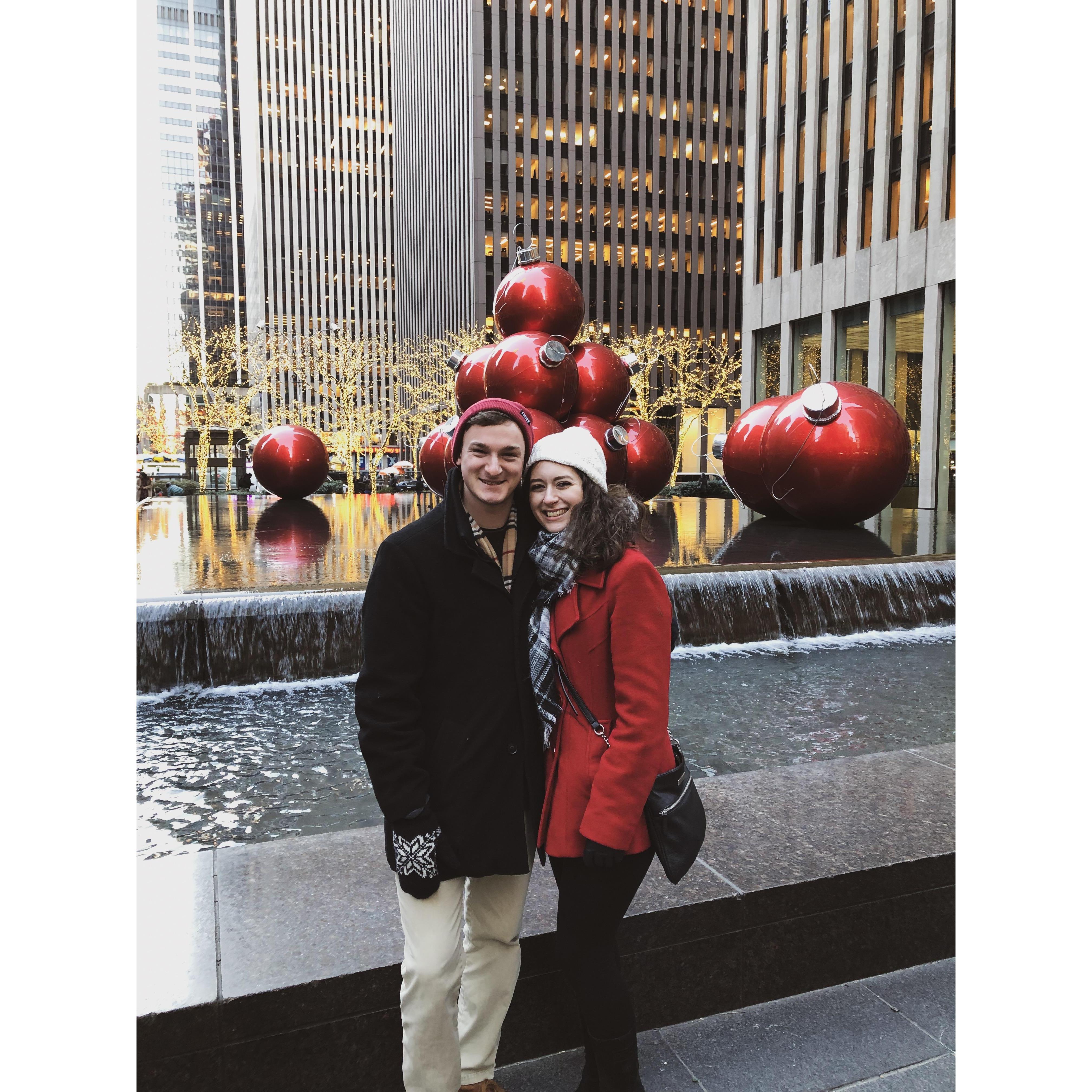 We took a special Christmas trip to NYC where John surprised me with tickets to see Phantom of the Opera.