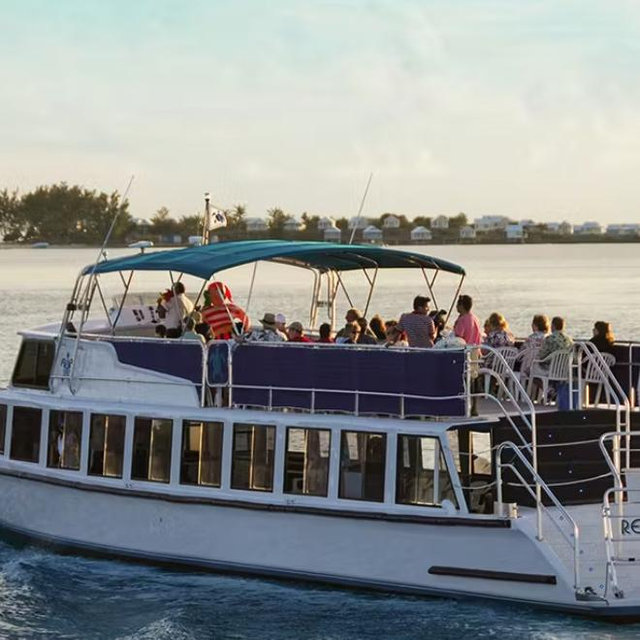 Honeymoon Excursion: Sunset glass bottom shipwreck pirate cruise