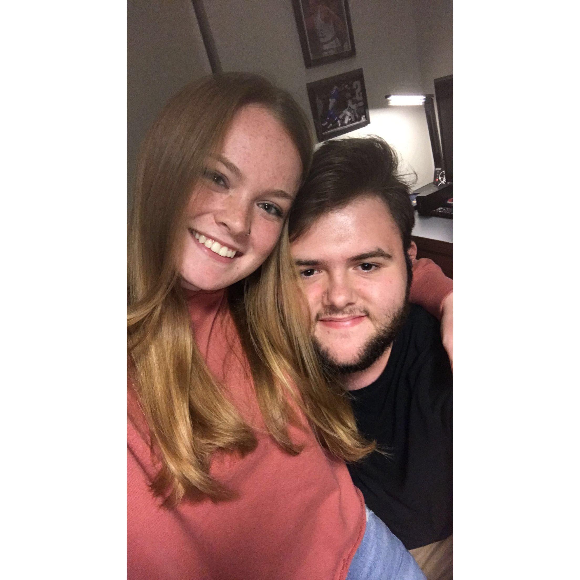 Fall of 2018, we moved into our dorms at Ball State University!